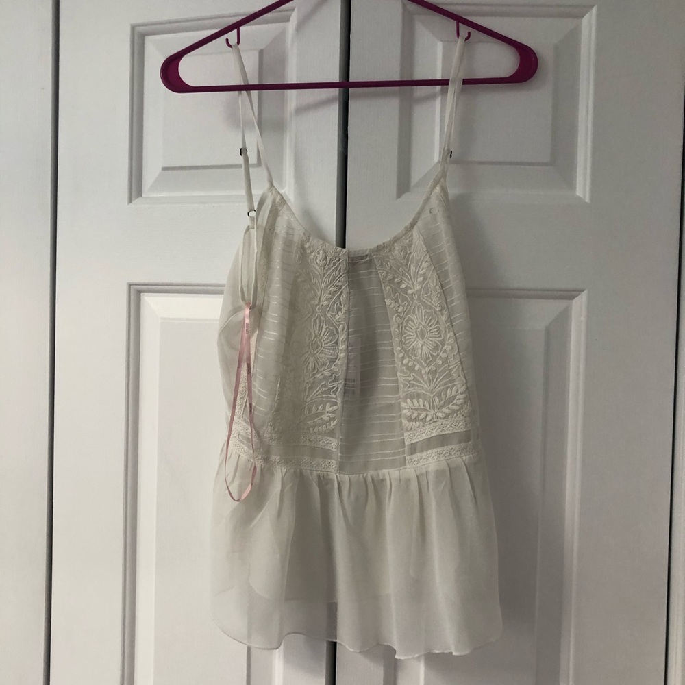 White tank top